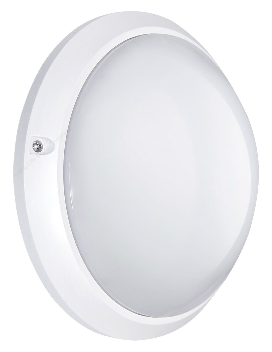 10w Round LED Wall Light Bulkhead Flush Mount IP54 - Energy Light Bulbs - Free delivery on all orders