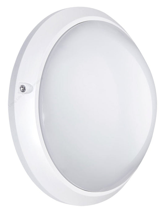 10w Round LED Wall Light Bulkhead Flush Mount IP54 - Energy Light Bulbs - Free delivery on all orders