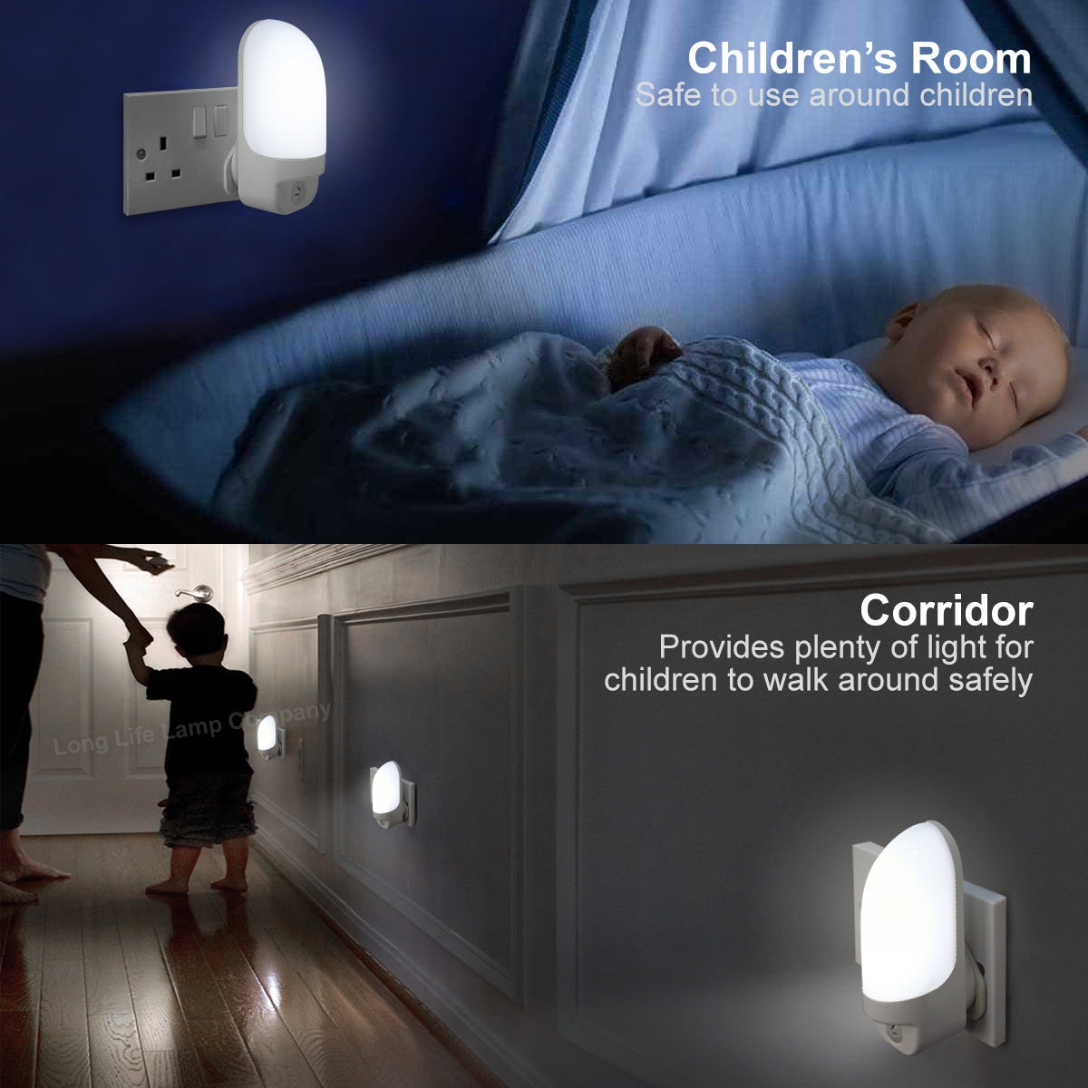 LED Night Light Dusk To Dawn Auto Sensor Cool White A88 - Free delivery on all orders