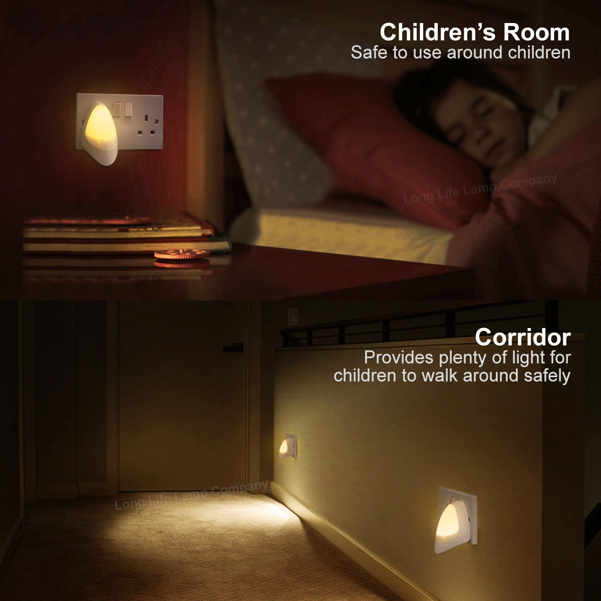 Automatic Plug - in LED Night Light A Rated Warm White - Free delivery on all orders