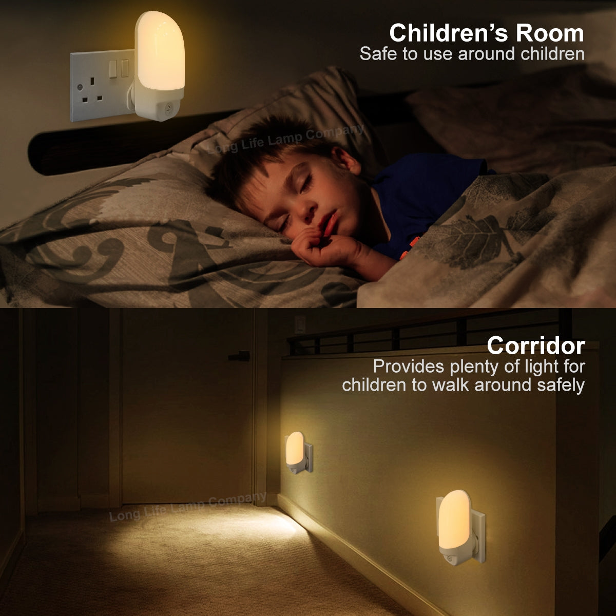 LED Night Light Dusk To Dawn Auto Sensor Warm White A88 - Free delivery on all orders