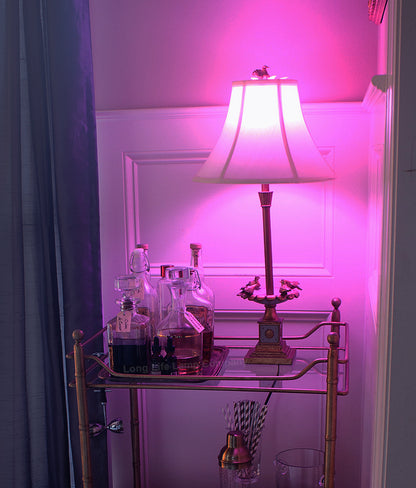 4w LED Golf Ball Purple Light Bulb B15 Clear Glass