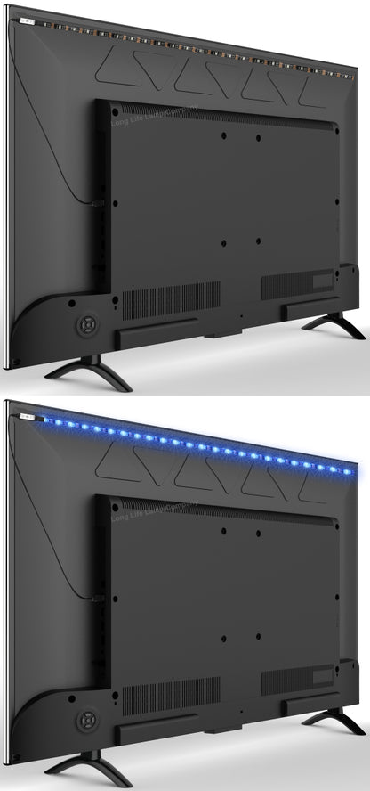 90cm RGB LED USB Strip Light Remote TV Monitor 5V 6.5W Mood - Free delivery on all orders