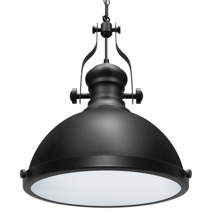 Industrial Black Ceiling Pendant Light with 9W LED - Free delivery on all orders