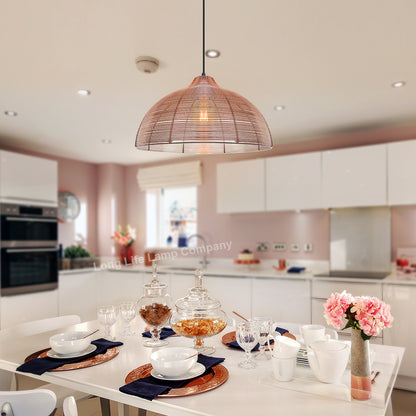 Modern Copper Cage Ceiling Pendant Light M0182 - Free delivery on all orders