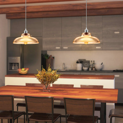 Vintage Glass Ceiling Pendant Light M0180