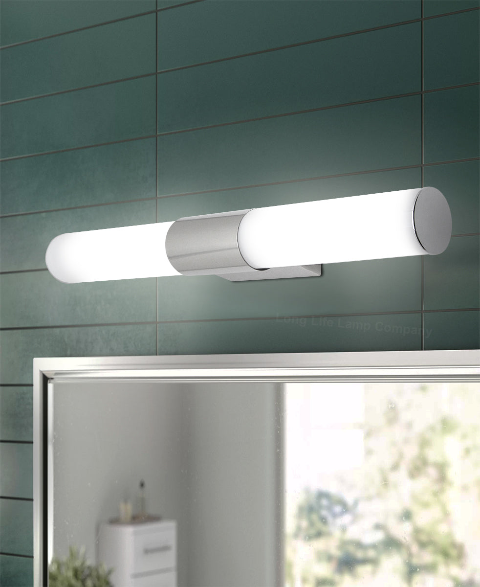8w LED Bathroom Mirror Wall Light Cool White 6500k IP20 - Free delivery on all orders