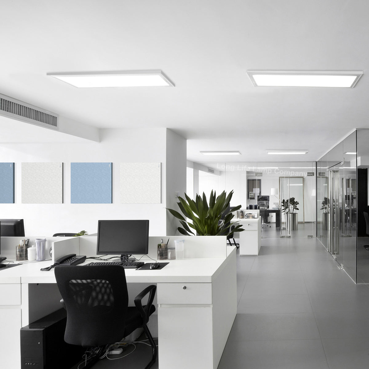 72w Surface Mount LED Ceiling Panel 1200 x 600 Cool White 6500K