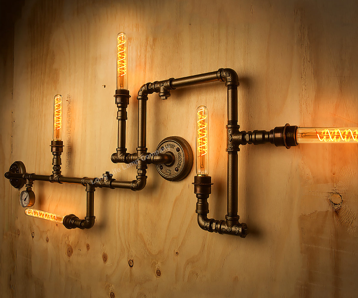 Vintage LED 2W T30 Teardrop Spiral Tube Bulb E27 - Free delivery on all orders