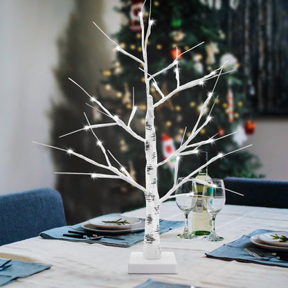 60cm LED Christmas Tree 6000K Dual Power Plug - in Battery - Free delivery on all orders