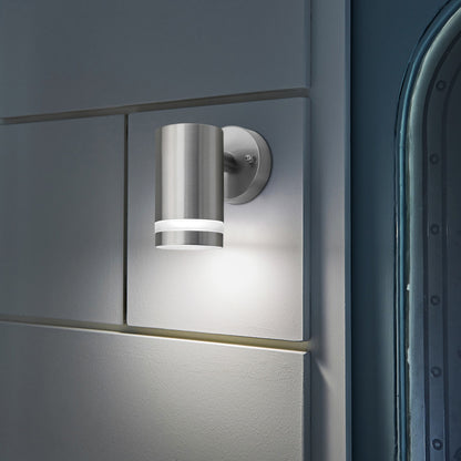 Single Outdoor Wall Light Stainless Steel Garden Light