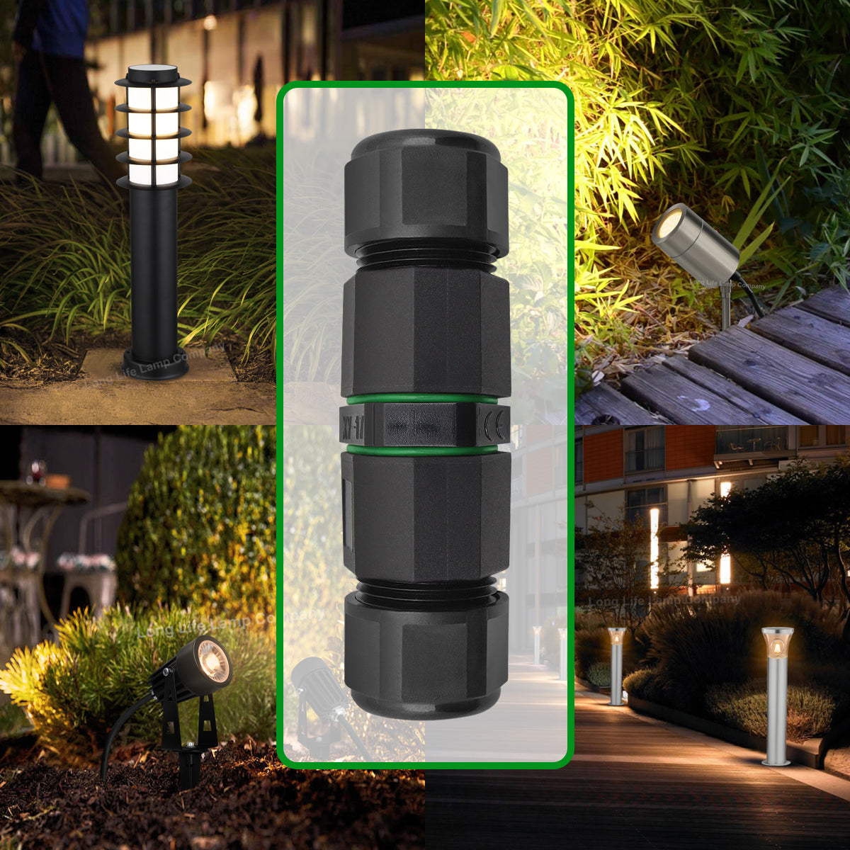 Waterproof IP68 Quick Connector 3 Terminal 3P L+N