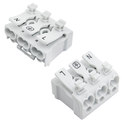 4 Way Waterproof IP68 Junction Box Push Clip WB4W