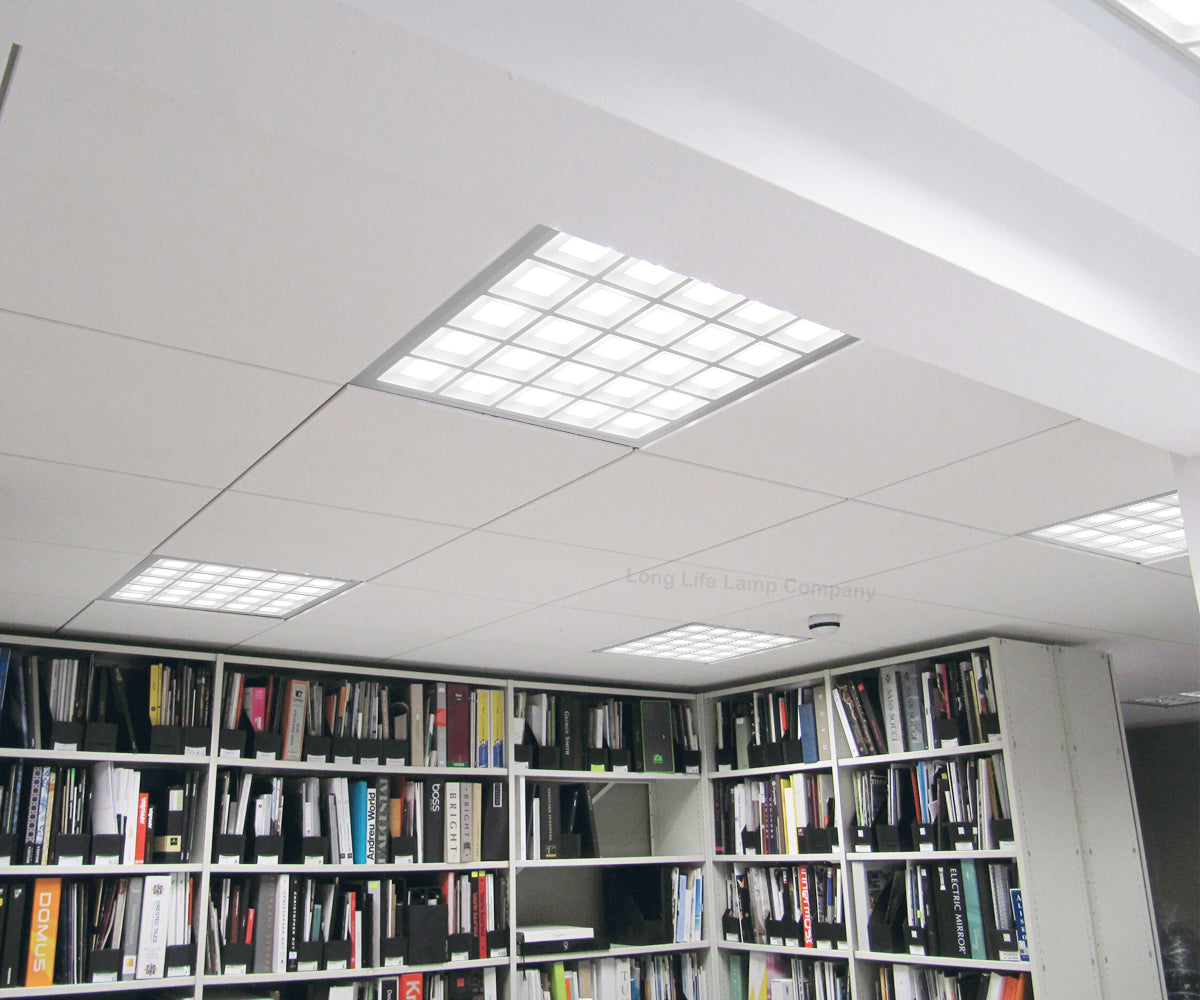 40w LED Panel 600 X 600 Recessed Ceiling Light 6500K 25 Sections Modular Replacement