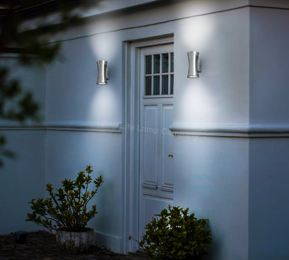 Stainless Steel Outdoor Double Wall Light