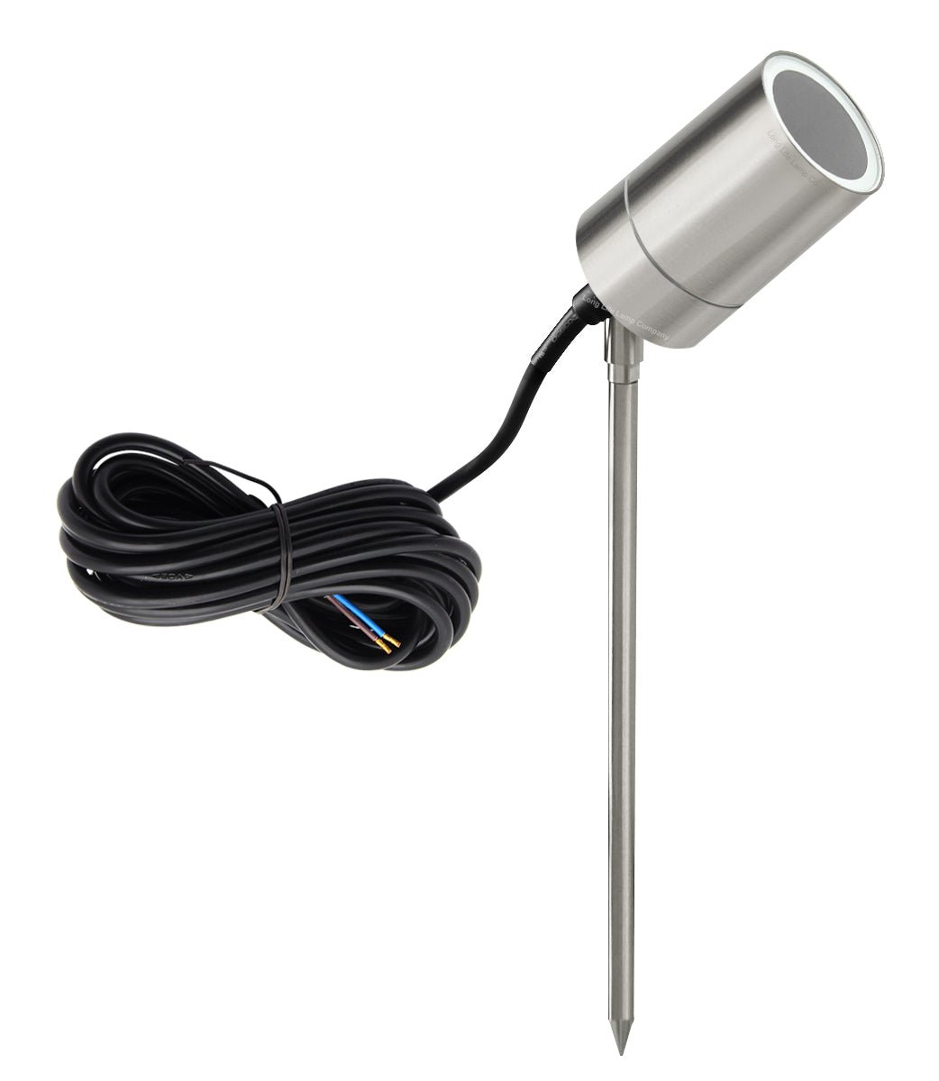 12V Adjustable Stainless Steel MR16 Low Voltage Garden Spike Light - Energy Light Bulbs - Free delivery on all orders