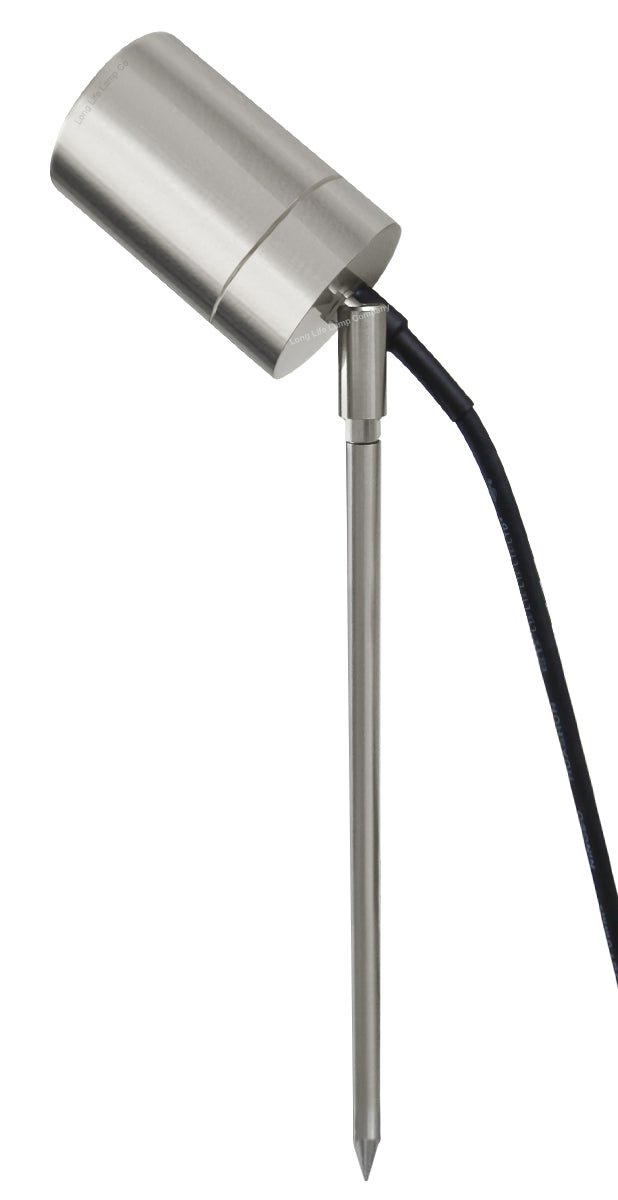 12V Adjustable Stainless Steel MR16 Low Voltage Garden Spike Light - Energy Light Bulbs - Free delivery on all orders