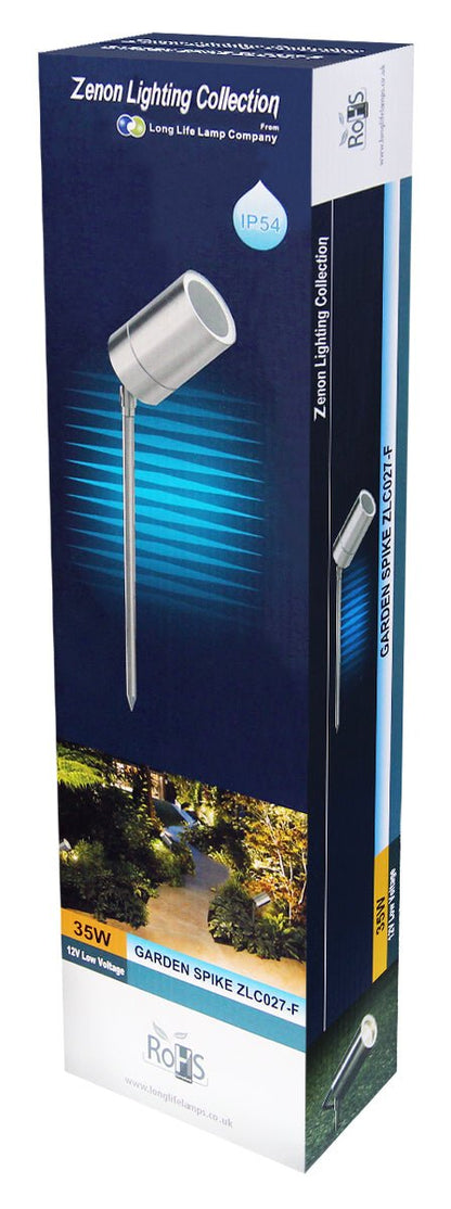 12V Adjustable Stainless Steel MR16 Low Voltage Garden Spike Light - Energy Light Bulbs - Free delivery on all orders