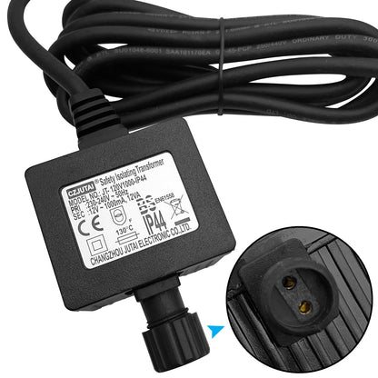 12v LED Driver with wire 10m, 20m 25m Garden Transformer outdoor DC - Energy Light Bulbs - Free delivery on all orders