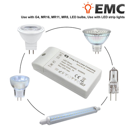12w LED Driver for MR11 & MR16 - Energy Light Bulbs - Free delivery on all orders