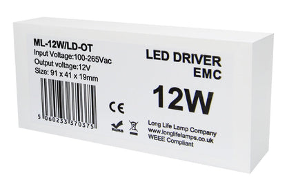 12w LED Driver for MR11 & MR16 - Energy Light Bulbs - Free delivery on all orders