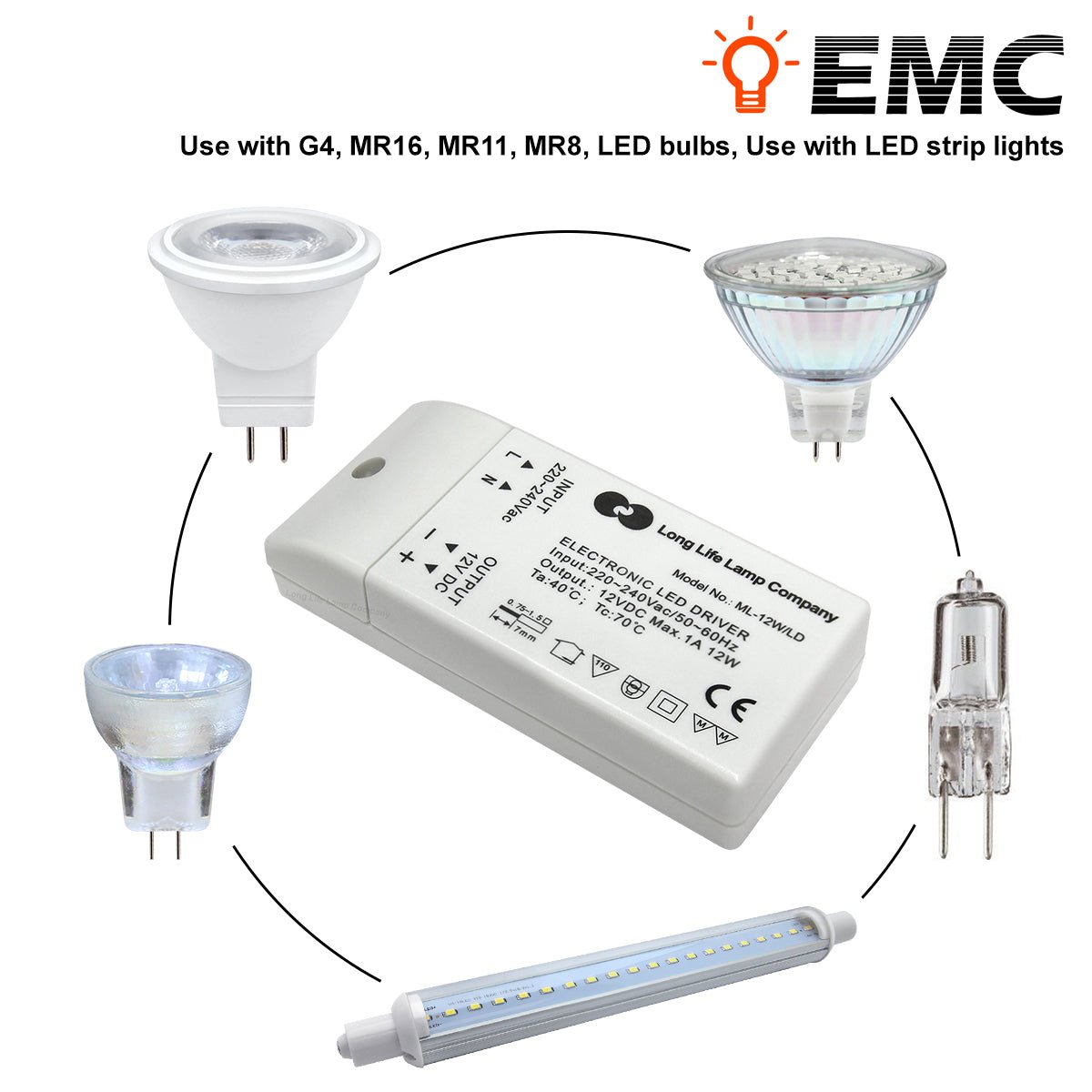 12W LED Driver Transformer for MR16 - MR11 - G4 - Energy Light Bulbs - Free delivery on all orders
