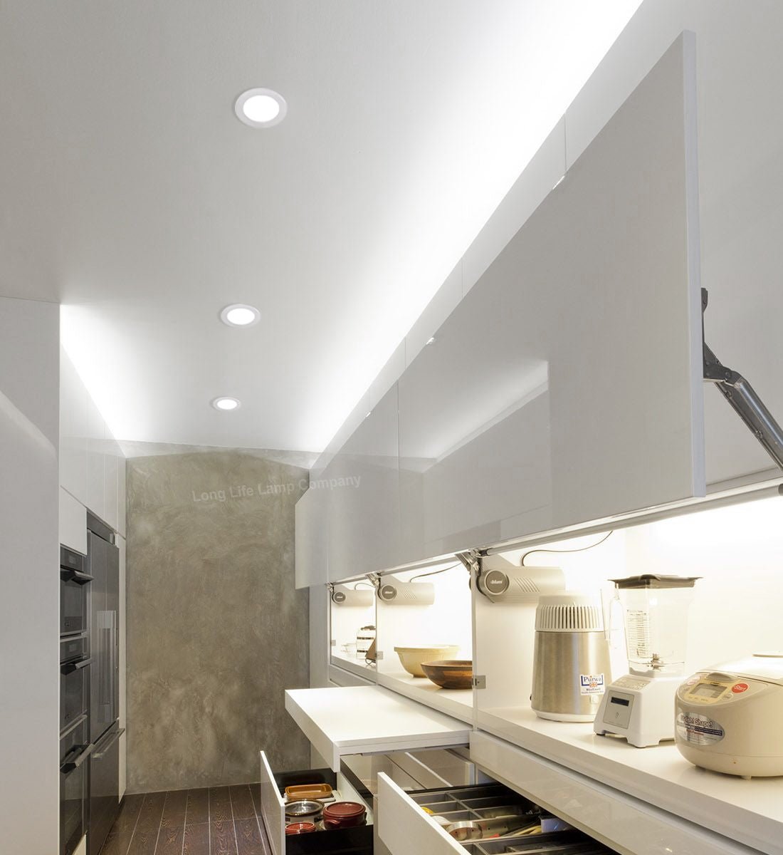 12w LED Round Recessed Ceiling Flat Panel Down Light Ultra slim Lamp Cool White 6500K - Energy Light Bulbs - Free delivery on all orders