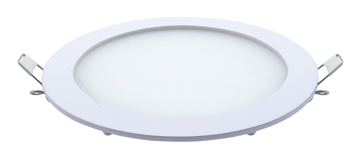 12w LED Round Recessed Ceiling Flat Panel Down Light Ultra slim Lamp Cool White 6500K - Energy Light Bulbs - Free delivery on all orders