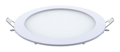 12w LED Round Recessed Ceiling Flat Panel Down Light Ultra slim Lamp Cool White 6500K - Energy Light Bulbs - Free delivery on all orders