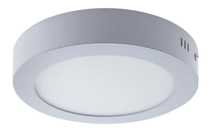 12w LED White Body Round Surface Mount Ceiling Panel Cool White - Energy Light Bulbs - Free delivery on all orders