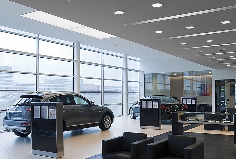12w LED White Body Round Surface Mount Ceiling Panel Cool White - Energy Light Bulbs - Free delivery on all orders