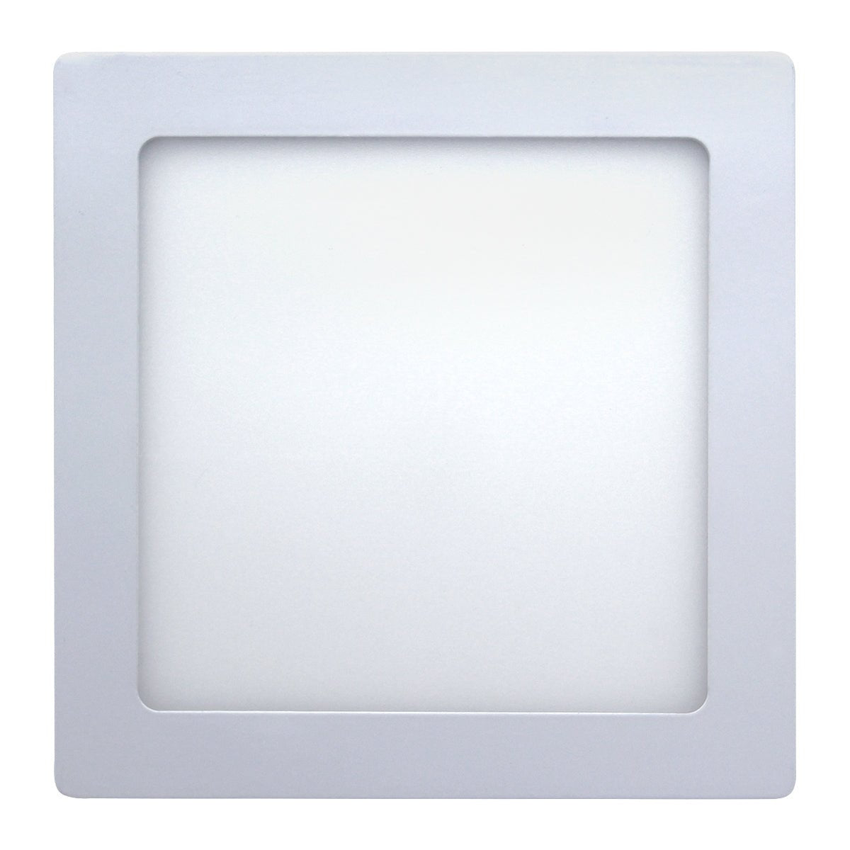 12w LED White Body Square Surface Mount Ceiling Panel Cool White - Energy Light Bulbs - Free delivery on all orders