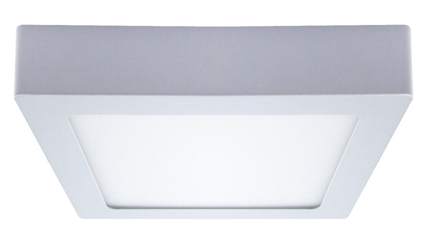 12w LED White Body Square Surface Mount Ceiling Panel Cool White - Energy Light Bulbs - Free delivery on all orders
