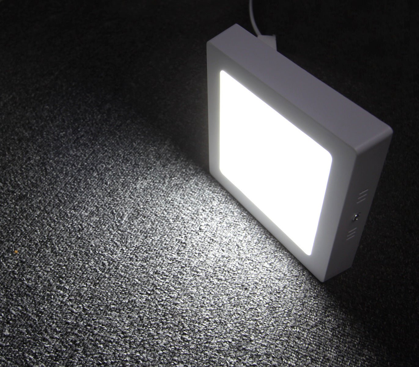12w LED White Body Square Surface Mount Ceiling Panel Cool White - Energy Light Bulbs - Free delivery on all orders
