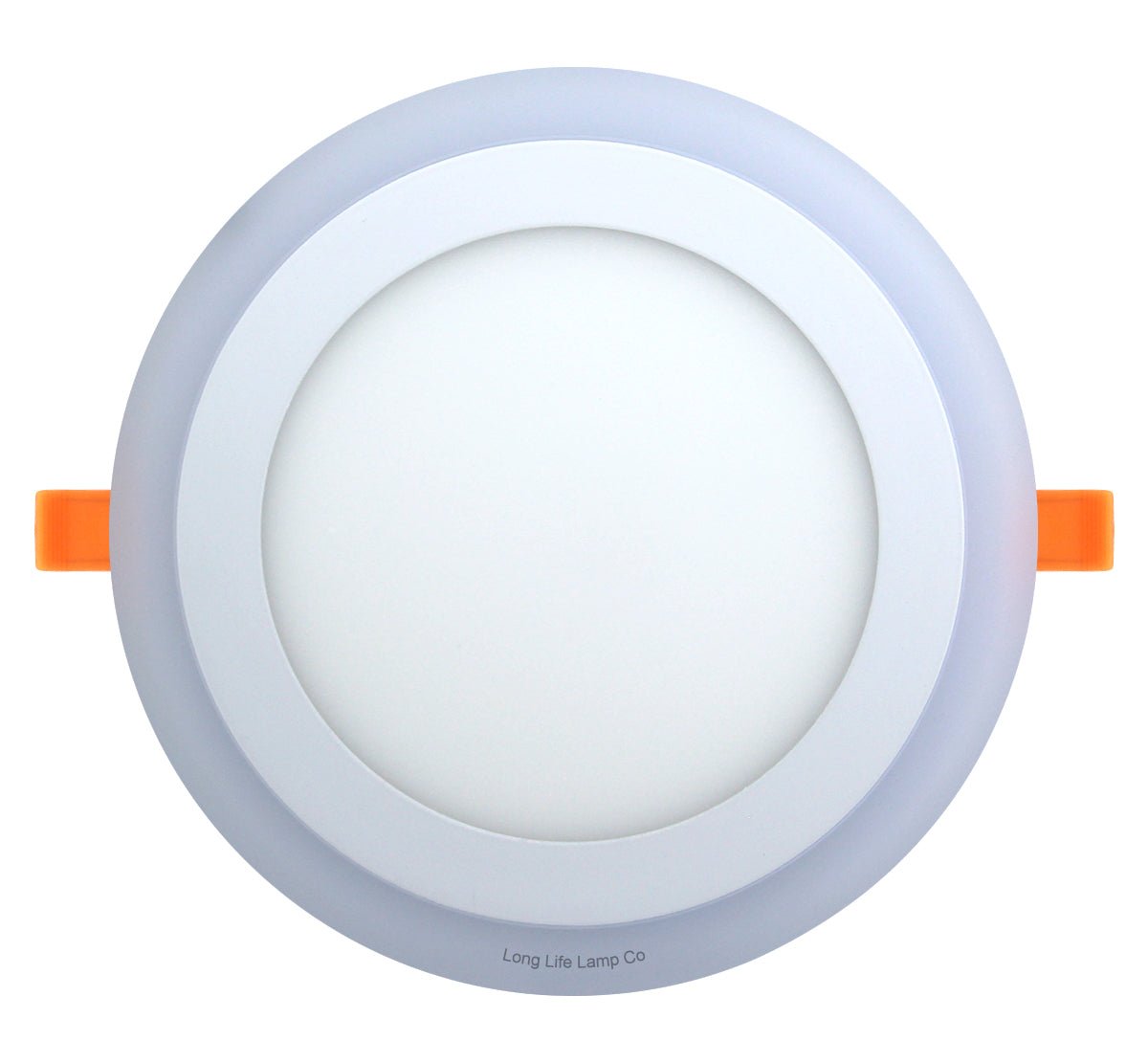 12w Round Recessed LED Ceiling Panel Light Dual Colour Cool White/Green Ring - Energy Light Bulbs - Free delivery on all orders