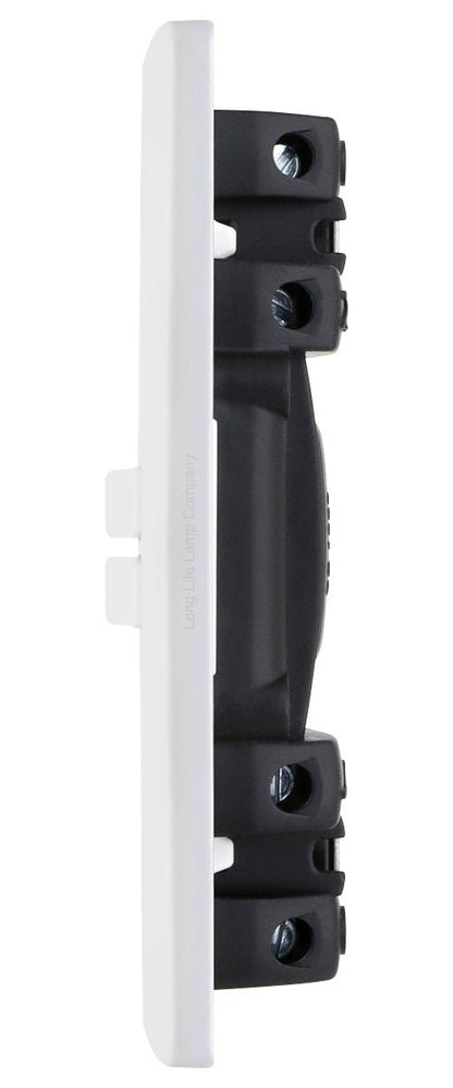 13A Double Switch Plug Socket 2 Gang Wall Outlet 2 Pack or 5 Pack - Energy Light Bulbs - Free delivery on all orders