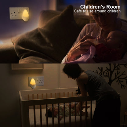 Automatic Plug - in LED Night Light A Rated Warm White - Free delivery on all orders