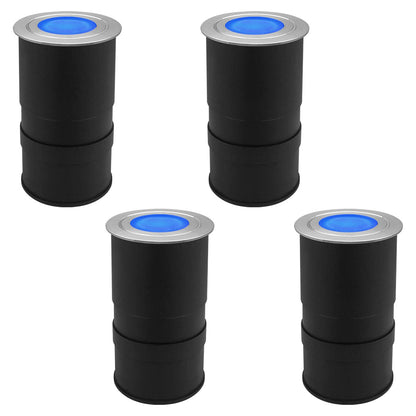 1.5W LED Ground Light Brushed Chrome IP67 Blue GL16BL - Energy Light Bulbs - Free delivery on all orders
