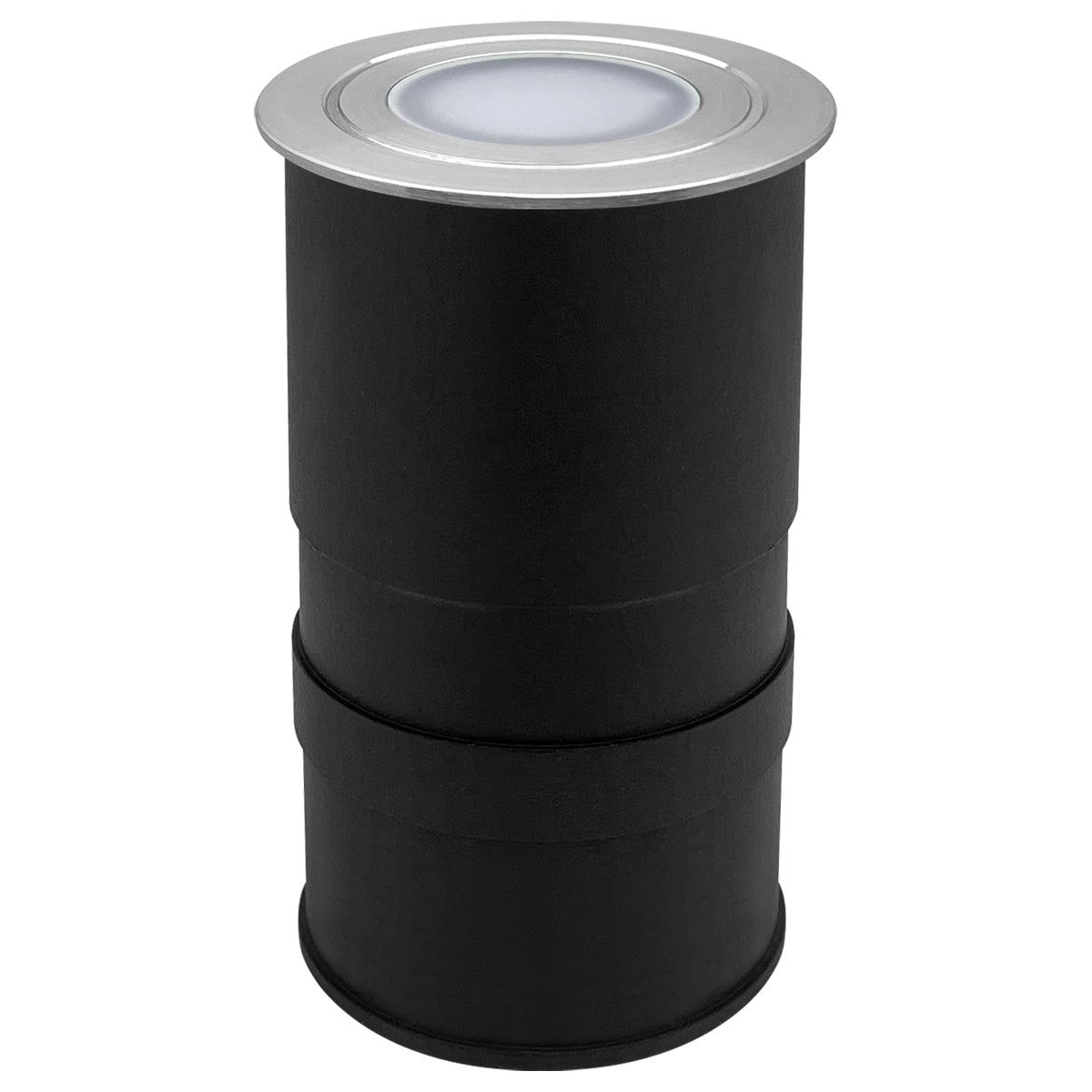 1.5W LED Ground Light Brushed Chrome IP67 Cool White 6500K GL13CW - Energy Light Bulbs - Free delivery on all orders