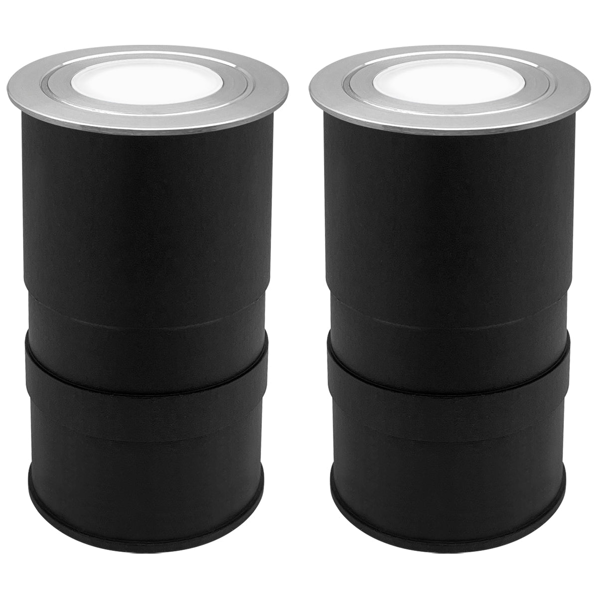 1.5W LED Ground Light Brushed Chrome IP67 Cool White 6500K GL13CW - Energy Light Bulbs - Free delivery on all orders
