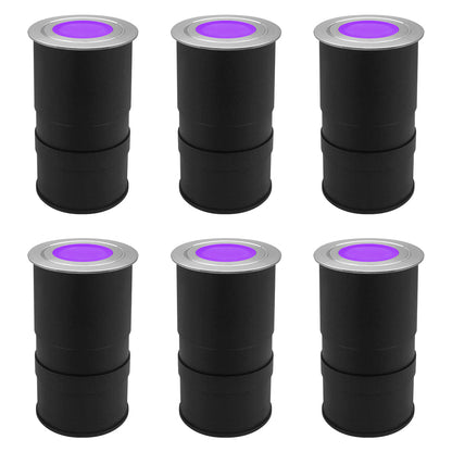 1.5W LED Ground Light Brushed Chrome IP67 Purple GL17P - Energy Light Bulbs - Free delivery on all orders