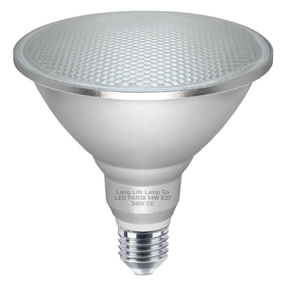 15w LED PAR38 Coloured Outdoor Garden Spot Light Bulb E27 - Free delivery on all orders