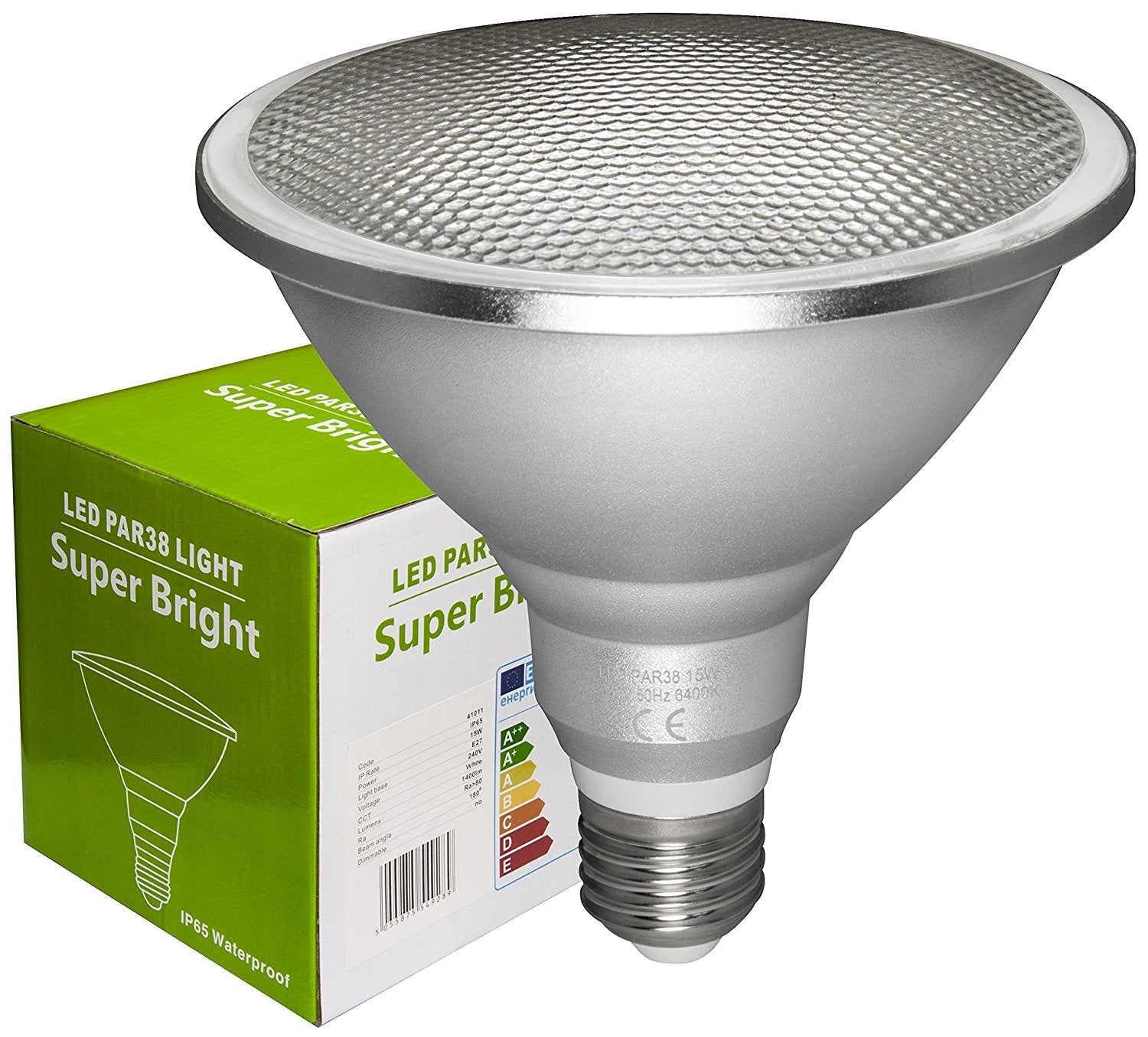 15w LED PAR38 Coloured Outdoor Garden Spot Light Bulb E27 - Energy Light Bulbs - Free delivery on all orders