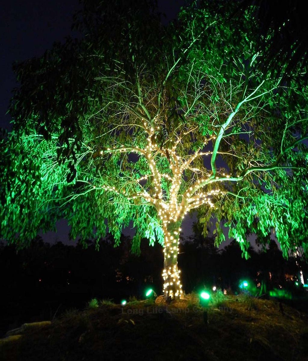 15w LED PAR38 Coloured Outdoor Garden Spot Light Bulb E27 - Free delivery on all orders