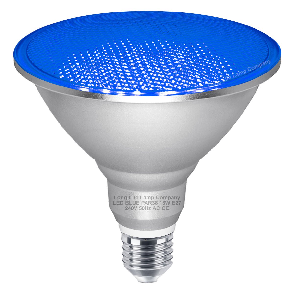15w LED PAR38 Coloured Outdoor Garden Spot Light Bulb E27 - Free delivery on all orders