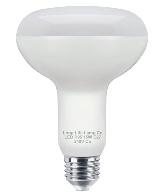 15w LED R95 E27 Warm White Replacment for Reflector R95 LED - Energy Light Bulbs - Free delivery on all orders
