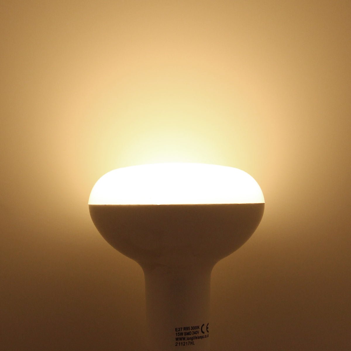15w LED R95 E27 Warm White Replacment for Reflector R95 LED - Energy Light Bulbs - Free delivery on all orders