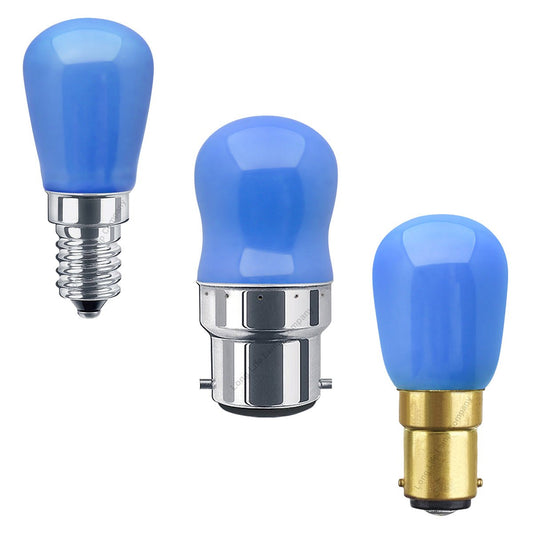 15w Pygmy BLUE B22 or B15 or E14 - Energy Light Bulbs - Free delivery on all orders