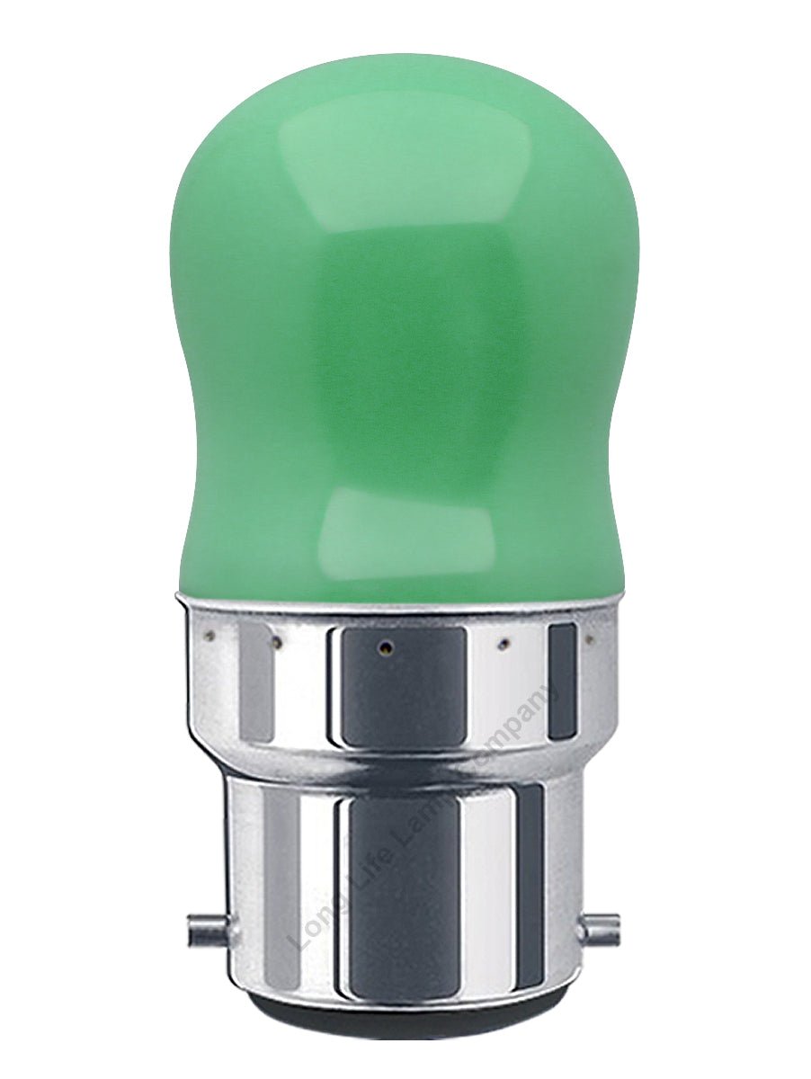 15w Pygmy GREEN B22 or B15 or E14 - Energy Light Bulbs - Free delivery on all orders