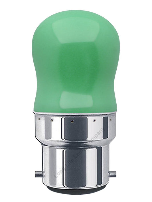 15w Pygmy GREEN B22 or B15 or E14 - Energy Light Bulbs - Free delivery on all orders